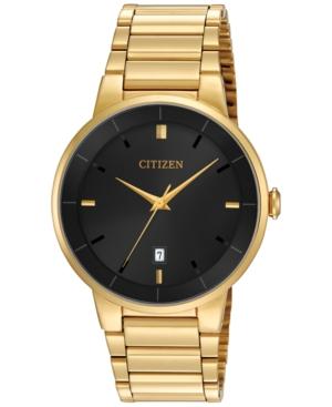 Citizen Men's Gold-tone Stainless Steel Bracelet Watch 40mm Bi5012-53e