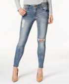 Sts Blue Taylor Straight Leg Side Zip Ankle Skinny Jeans