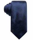 Alfani Men's Satin Solid Slim Silk Tie, Created For Macy's