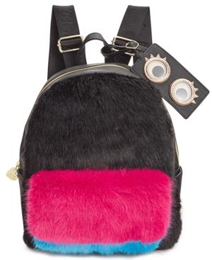 Betsey Johnson Xox Dreamworks Trolls Faux-fur Backpack, Only At Macy's