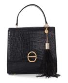 Celine Dion Collection Leather-like Sonata Handle Bag