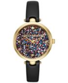 Kate Spade New York Women's Holland Black Leather Strap Watch 34mm Ksw1212