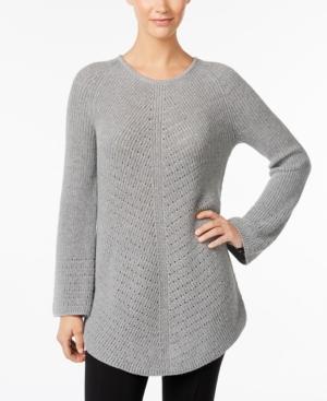 Style & Co Scoop-neck Tunic Sweater, Only At Macy's