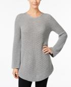 Style & Co Scoop-neck Tunic Sweater, Only At Macy's