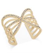 Inc International Concepts Pave Cutout Cuff Bracelet, Only At Macy's