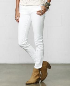 Denim & Supply Ralph Lauren White Wash Skinny Jeans