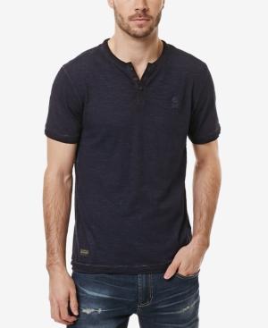 Buffalo David Bitton Men's Kattle Layered-look Short-sleeve Henley