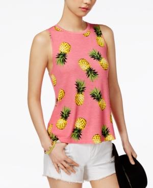 Carbon Copy Pineapple-print Tank Top