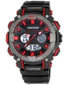 Do Not Turn On Yet-per Vendor Armitron Men's Analog-digital Chronograph Black Resin Strap Watch 50mm 20-5108red