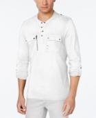Inc International Concepts Men's Trainer Pocket Henley, Only At Macy's