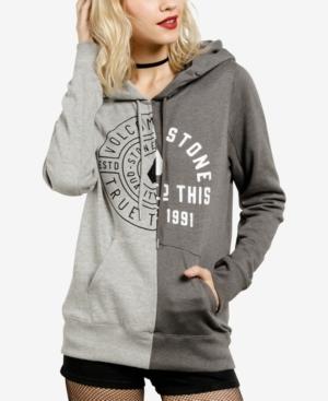 Volcom Juniors' Spliced Colorblocked Hoodie