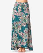 O'neill Juniors' Samara Floral-print Maxi Skirt