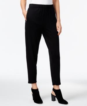 Eileen Fisher Tapered Pull-on Pants