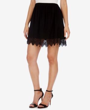 Lucky Brand Illusion-detail Mini Skirt