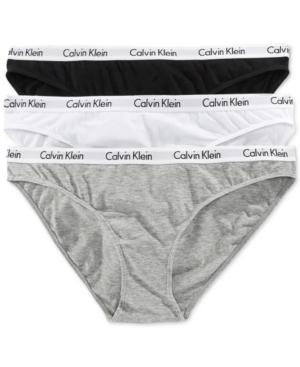 Calvin Klein Carousel Cotton Bikini 3-pack Qd3588