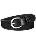 Inc International Concepts Double Knot Keeper Leather Belt, Only At Macy's