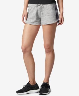 Adidas Cotton Heathered Terry Shorts