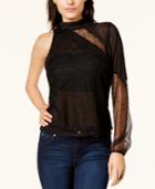 Guess Suzy Lace One-shoulder Top