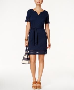 Tommy Hilfiger Ursula Crochet-trim Dress