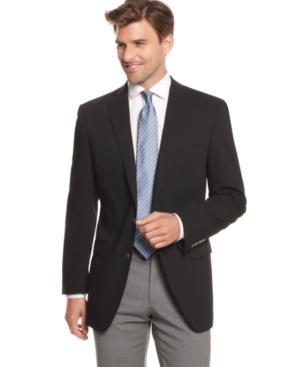 Calvin Klein Blazer 2 Metal Button Stretch Wool