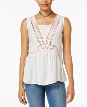 Rachel Rachel Roy Crocheted Tank Top