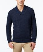 Tommy Bahama Men's Cape Escape Chunky-knit Shawl-collar Sweater