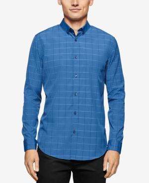 Calvin Klein Men's End On End Long-sleeve Shirt