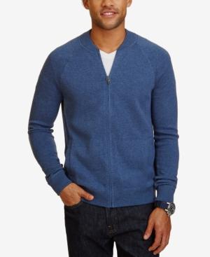 Nautica Men's Full-zip Bomber Sweater-jacket