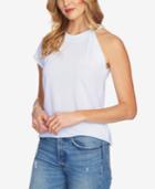 1.state One-shoulder Striped T-shirt