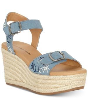 Lucky Brand Women's Naveah 2 Wedge Sandals Women's Shoes