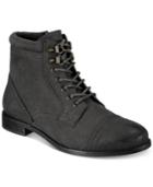 White Mountain Tifton Combat Boots, Created For Macy's Women's Shoes