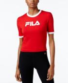 Fila Cropped Logo T-shirt