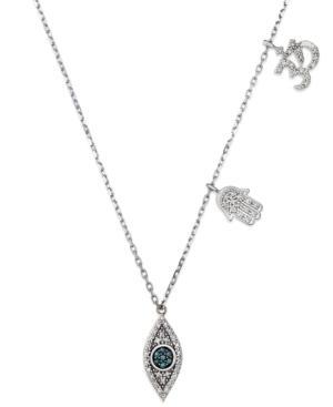 Yellora™ Diamond Necklace, Yellora™ Diamond Evil Eye Drop Pendant (1/4 Ct. T.w.)