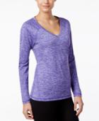 Ideology Rapidry Long-sleeve Performance Top, Created For Macy's