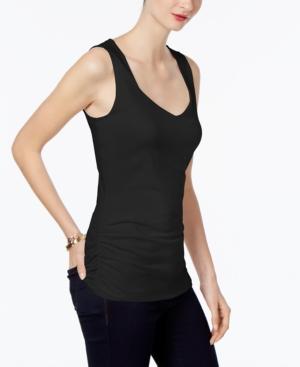Inc International Concepts Ruched Tank Top, Created For Macy's