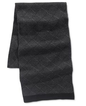 Ryan Seacrest Distinction Men's Diamond Knit Scarf, Only At Macy's