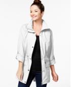 Style & Co. Sport Longer Anorak Utility Jacket, Only At Macy's