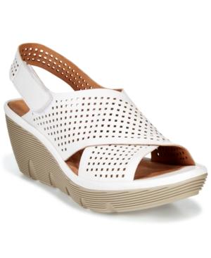 Clarks Artisan Women's Clarene Award Slingback Wedge Sandals Women's Shoes