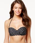 California Waves Printed Push-up Bikini Top Women's Swimsuit