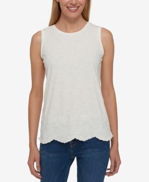 Tommy Hilfiger Embroidered Tank Top, Created For Macy's