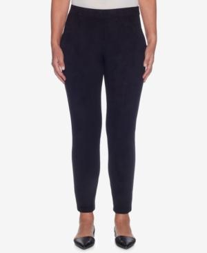 Alfred Dunner Jungle Love Side-zip Slim Pants