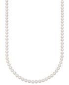 Belle De Mer Pearl Necklace, 20" 14k Gold Aa Akoya Cultured Pearl Strand (7-7-1/2mm)