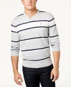 Tommy Hilfiger Men's Victory Stripe Sweater