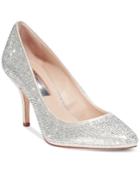 Inc International Concepts Zitah Pointed Toe Rhinestone Evening Pumps, Created For Macy's Women's Shoes