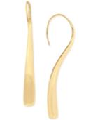 Robert Lee Morris Soho Gold-tone Sculptured Threader Earrings