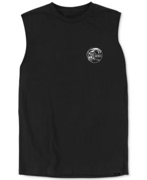 O'neill Men's Steezo Graphic-print Logo Cotton Muscle Tank
