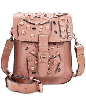 Patricia Nash Studded Link Lari Flap Mini Crossbody