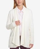 Tommy Hilfiger Ribbed Cardigan, Created For Macy's