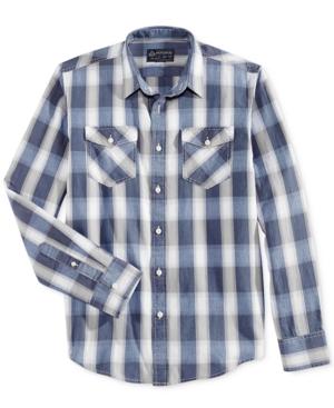 American Rag Men's Barker Plaid Shirt, Only At Macy's