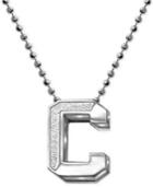 Little Collegiate By Alex Woo Columbia Pendant Necklace In Sterling Silver